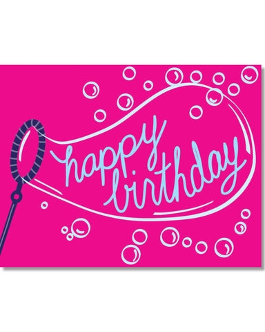 H273 Birthday Bubbles